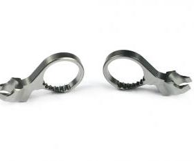 serpent 蛇仔 Bearingblock fr/rr alu L+R 4-X 401651