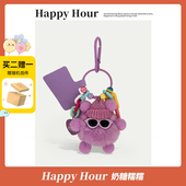 小煤球怪兽公仔挂件钥匙扣书包包挂件diy钥匙扣毛绒挂饰可爱礼物