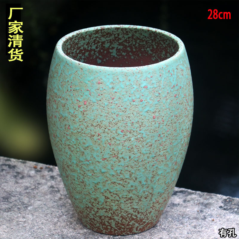 粗陶透气花盆陶瓷多肉盆高筒陶罐三角梅冬青陶盆蕙兰盆景盆宜兴盆,鲜花速递/花卉仿真/绿植园艺,花盆,淘宝优惠券,粉丝福利购,淘宝优惠卷