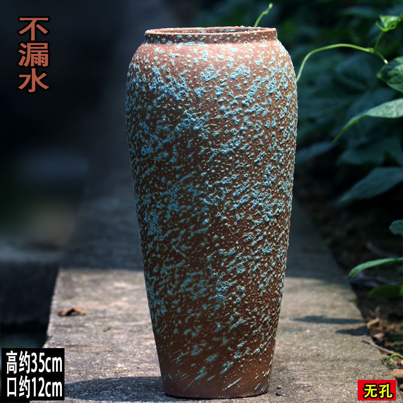 无孔水培陶瓷花盆龙柳雪柳花器插花筒高筒满天星花盆复古瓢枝水养,鲜花速递/花卉仿真/绿植园艺,花盆,淘宝优惠券,粉丝福利购,淘宝优惠卷