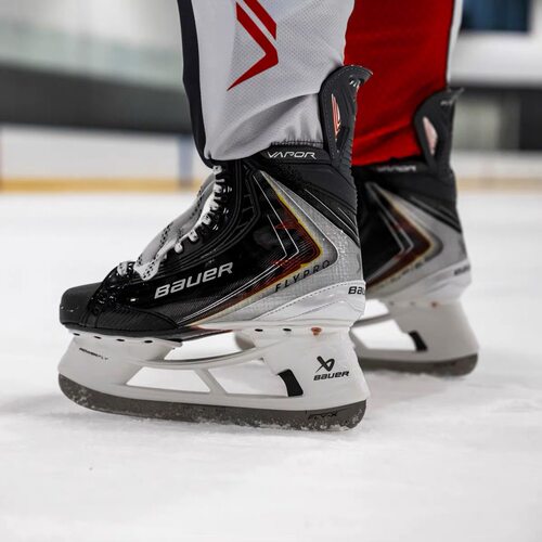 25年新款Bauer FLYPRO冰球鞋鲍尔青年成人比赛级冰刀鞋高阶精英款