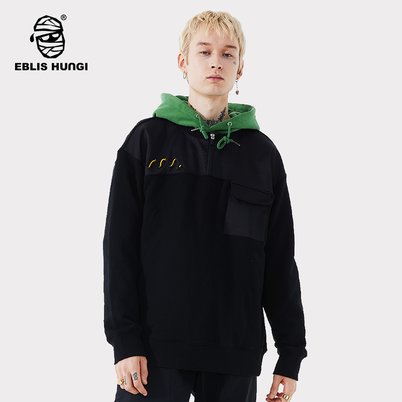 eblishungi木乃伊设计潮男套头