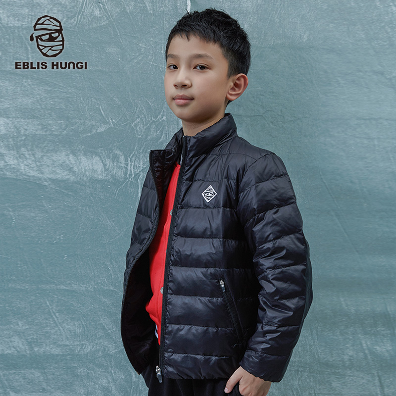 设计潮牌秋冬轻薄羽绒内搭童装