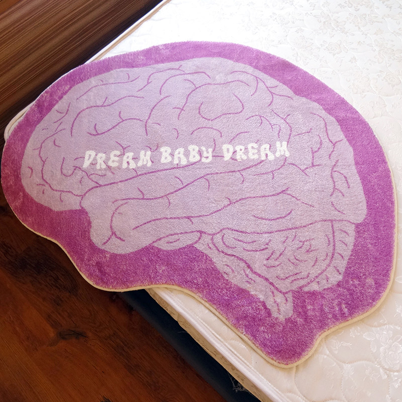 TRIPPY原创 做梦吧大脑dream baby dream suicide乐队 仿羊绒地毯,居家布艺,地毯,淘宝优惠券,粉丝福利购,淘宝优惠卷