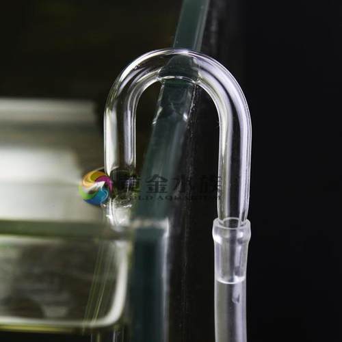 无忧创意CO2二氧化碳细化器U型连接管玻璃弯管氧气挂缸 - 封面