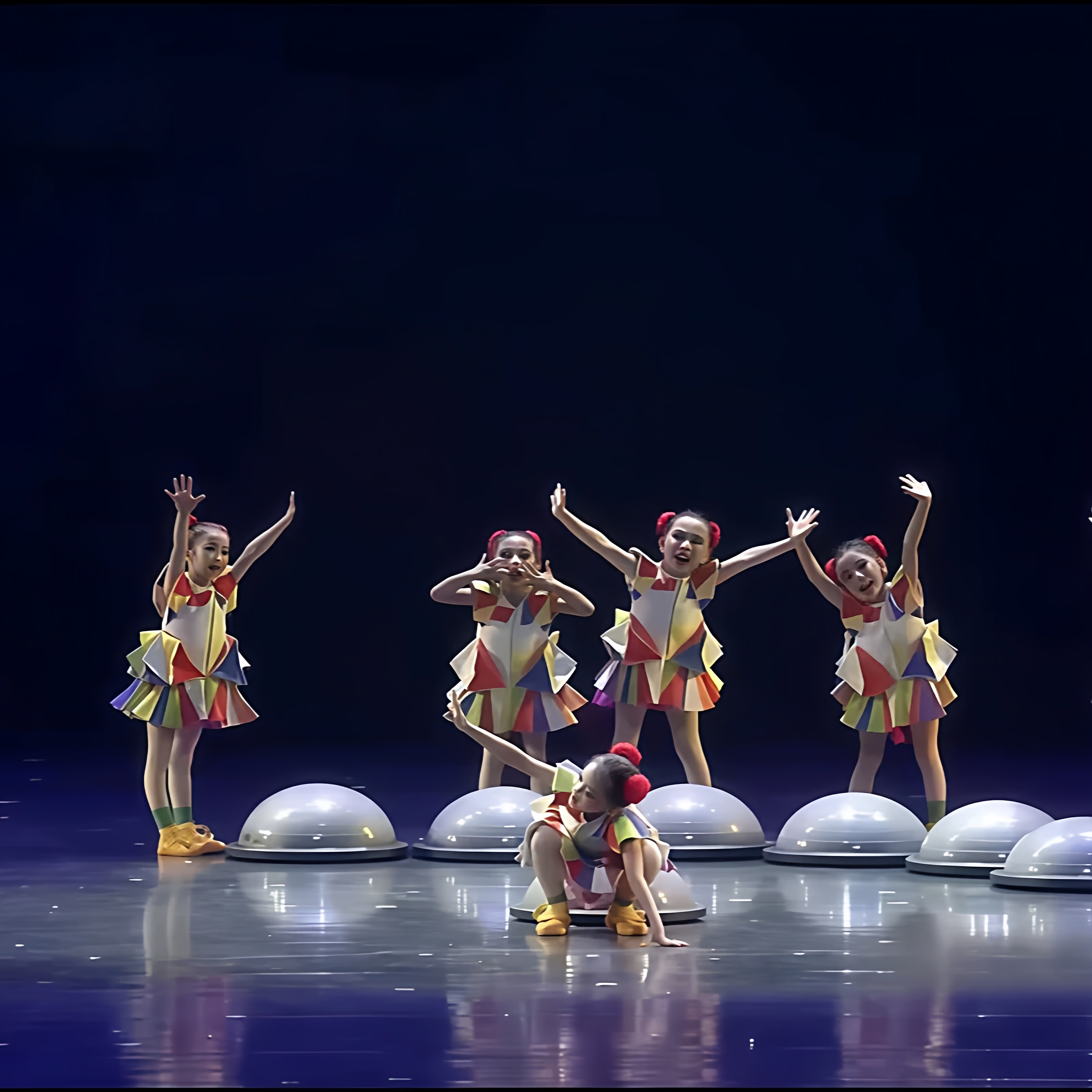 《小荷风采》舞蹈演出服