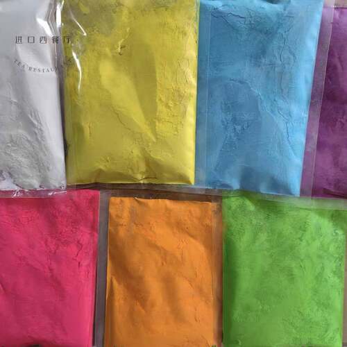 印度胡里节食用级色粉 Holi Color 印度彩粉 天然食品级食用色素