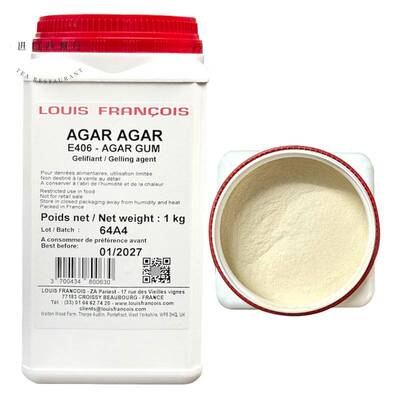 法国Louis琼脂agar寒天粉卡拉胶果冻原料海藻胶布丁增稠