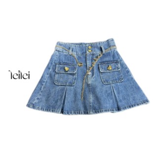 LEILEI磊磊推荐 俏皮双口袋牛仔半裙2336 送链条 2026春