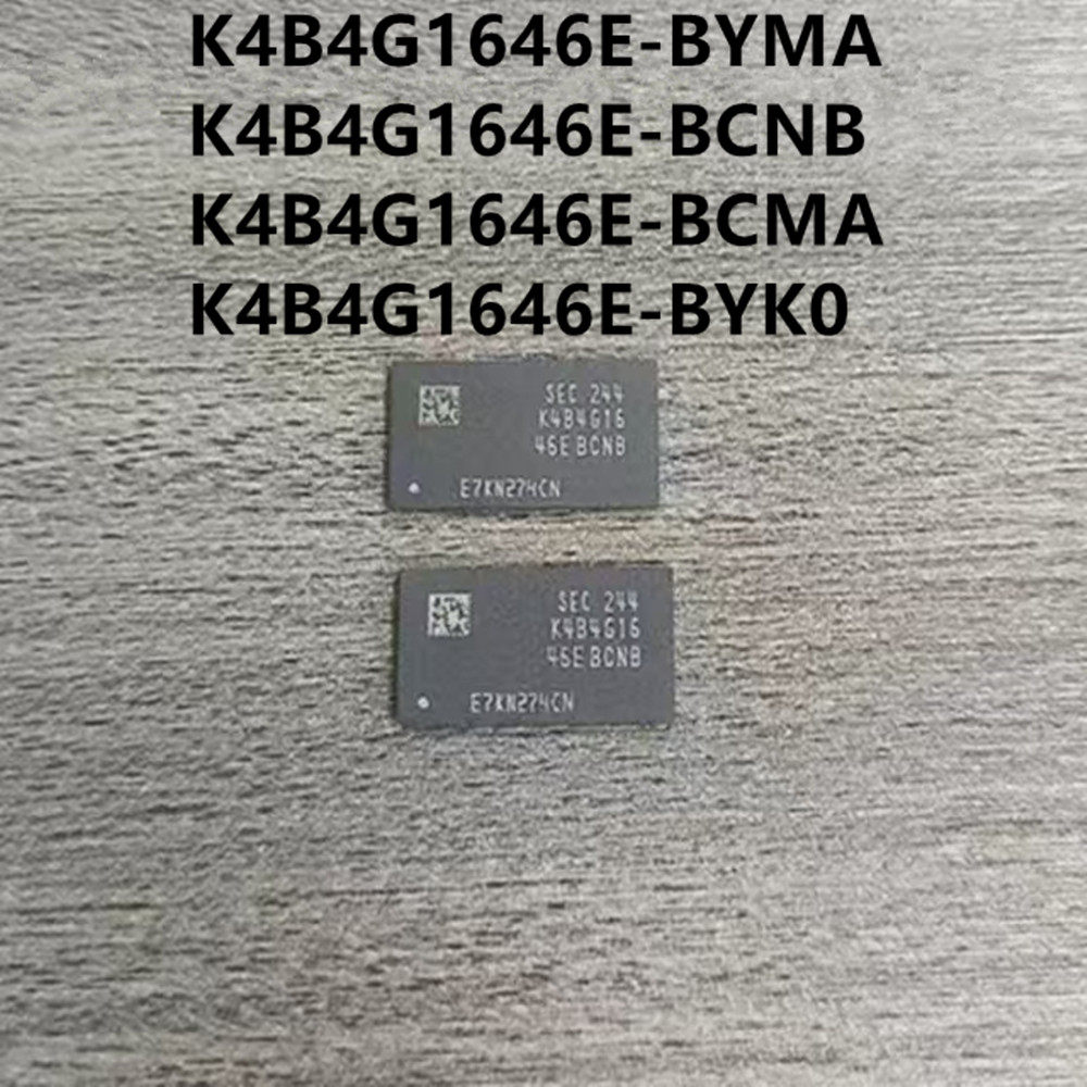 Samsung DDR3L K4B4G1646E-BYMA 三星4G 256M16 TFBGA96 存储芯片