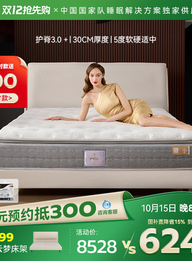 金可儿护脊系列乳胶床垫五区软硬适中酒店席梦思官方旗舰护脊3.0+