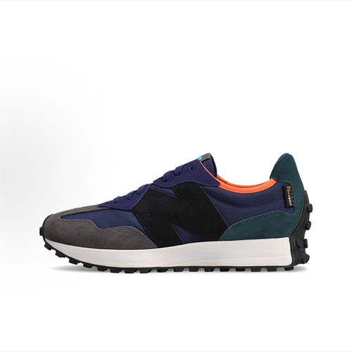 New Balance NB 327 舒适跑步鞋男女同款黑紫MS327WA1清仓特价