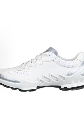 ECCO爱步 BIOM AEX 皮革 柔软轻盈 休闲鞋 女款 白色80287351366