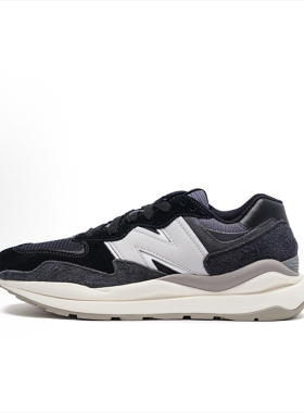 New Balance NB 5740 复古网布休闲跑步鞋男女同款黑灰色M5740PSH