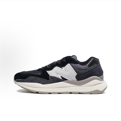 New Balance NB 5740 复古网布休闲跑步鞋男女同款黑灰色M5740PSH