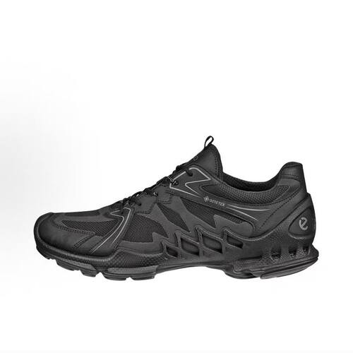 ECCO爱步 BIOM AEX 简约舒适 休闲鞋 男款 黑色80288451094