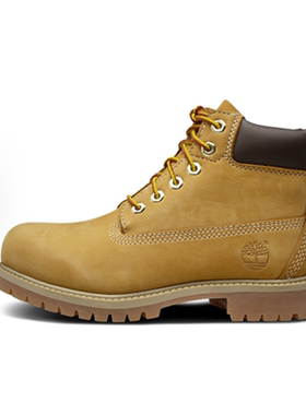Timberland添柏岚PREMIUM系列舒适百搭短筒户外靴黄色12709W