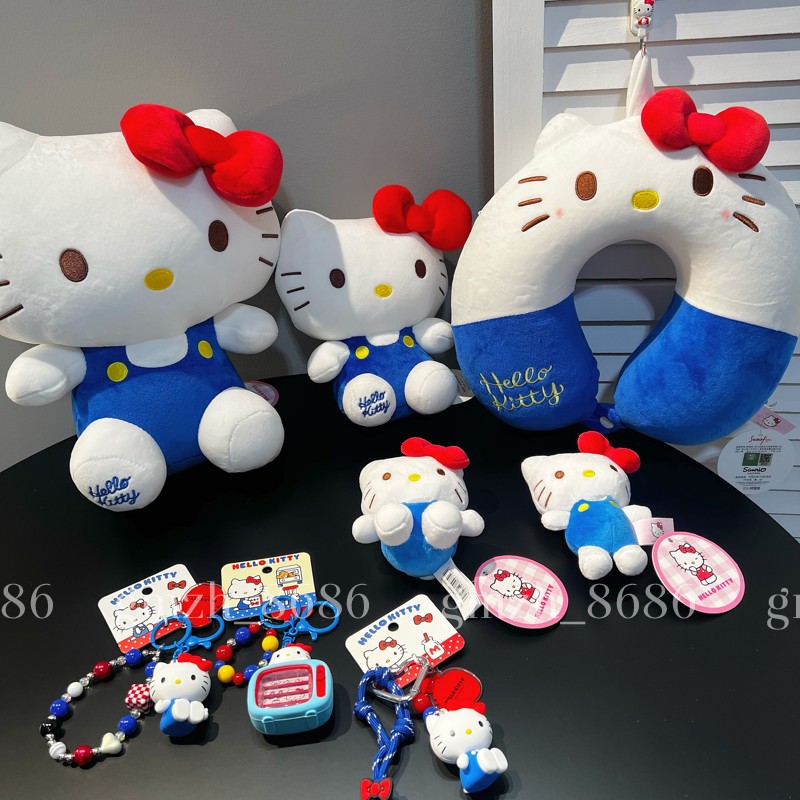 正版三丽鸥凯蒂猫红蓝白大集合
