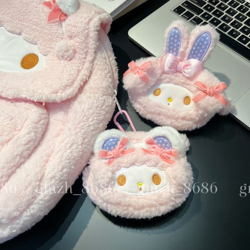 挂件零钱包毛绒收纳袋书包挂饰