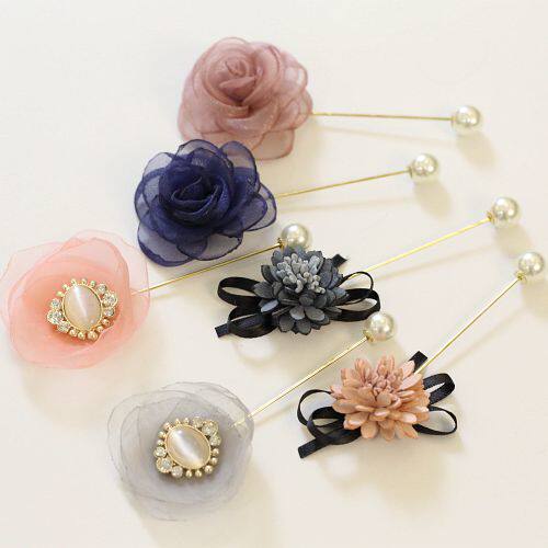 Broche femme en ruban - Ref 1174325 Image 3