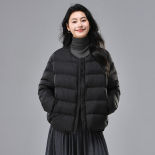 云朵泡芙 25冬新国标90白鸭绒宽松百搭保暖羽绒服外套Z7703