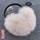新款 耳朵保暖女生儿童可爱耳包耳套 狐狸毛耳罩耳捂子真毛皮草冬季