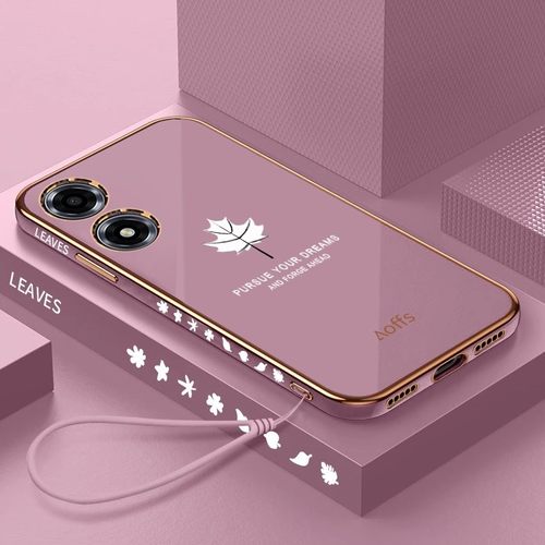 适用于OPPOPHJ110手机壳枫叶硅胶A1X保护套A785G防摔5G镜头全包软壳opopoA58X新款男女卡通A2M保护套A1活力版