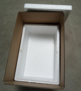 顶呱呱2号啤酒泡沫箱配套纸箱 泡沫箱批发 泡沫保温箱 快递泡沫箱