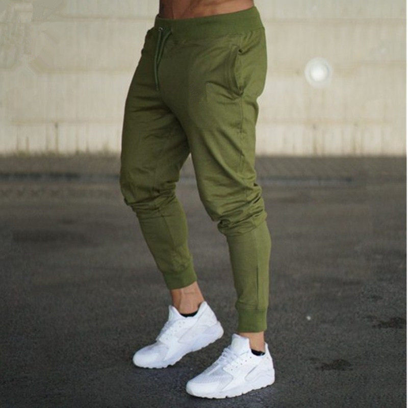 运动健身跑步长裤纯色休闲跑步小脚裤mens skinny jogger pants|msdalam kategori Pakaian Lelaki, seluar santai - dari Buy2taobao.com untuk memberikan perkhidmatan ejen Taobao profesional membeli