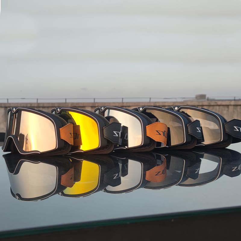 ORZ摩托车风镜哈雷头盔护