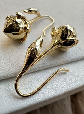 L P挂钩式花骨朵耳坠耳环耳饰耳挂