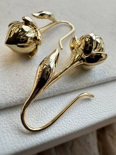 L P挂钩式花骨朵耳坠耳环耳饰耳挂