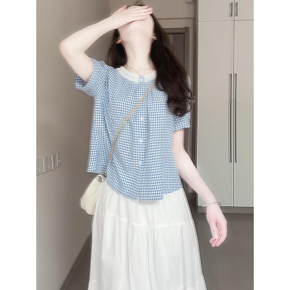 2025夏季爆款两件套连衣裙子女新款超火绝美多巴胺韩系巨好看套装