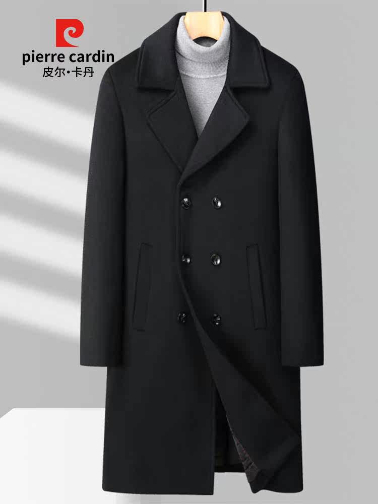 皮尔卡丹毛呢大衣男秋冬季新款羊毛中长款双排扣加棉加厚风衣外套使用感如何?
