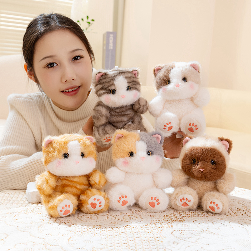 仿真猫咪公仔毛绒玩具