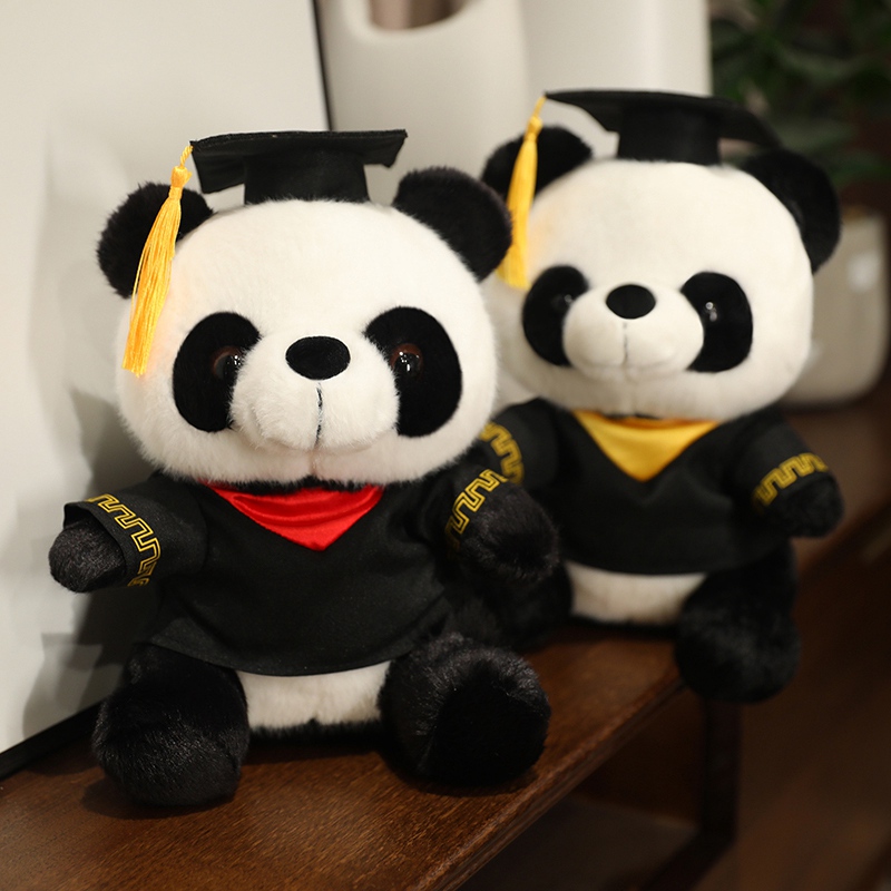 穿越龙毕业熊猫公仔定制