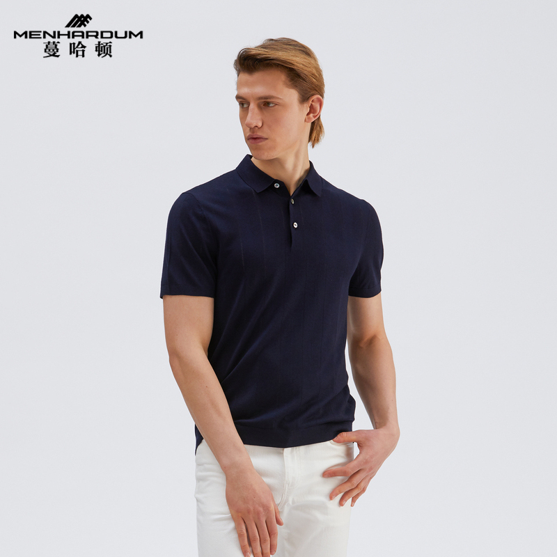 蔓哈顿绵羊毛吸湿透气短袖t恤