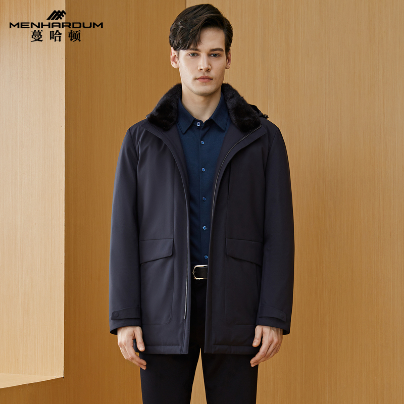 蔓哈顿高端白鹅绒羽绒服