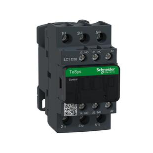 LC1D38M7C正品3P38A原装Schneider施耐德TeSys D交流接触器220VAC