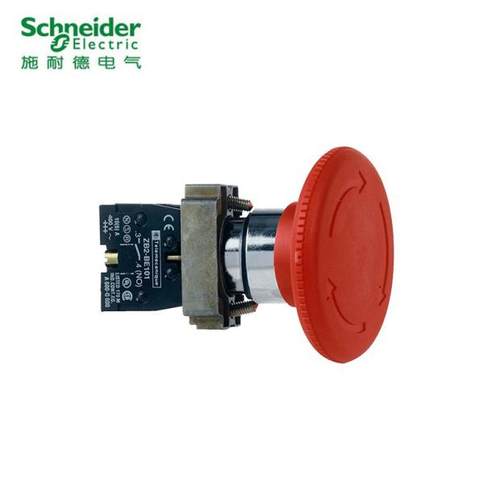 急停施耐德XB2BS642C按钮蘑菇头