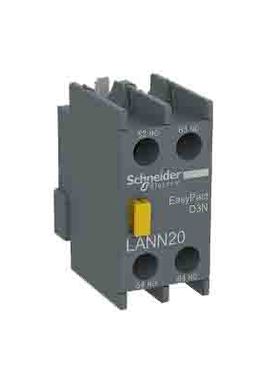 LANN11N施耐德EasyPact D3N辅助触点模块1NO+1NC顶部正面安装接触