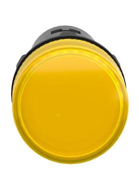 原装施耐德 22mm黄色交流110VAC 50HZ指示灯XB2BVF5LC 圆形信号灯