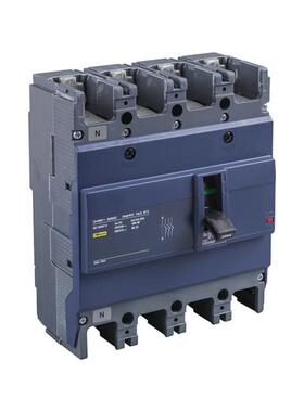 EZD160E4125N 4P 125A原装施耐德塑壳保护断路器空气开关总制25kA