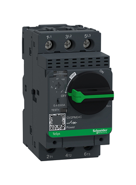 GV2-PM04C 0.4-0.63A旋钮式正品Schneider施耐德电动机热磁断路器