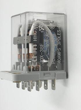 欣大Clion直流大功率电磁继电器HHC71B-3Z DC24VJQX-38F-3ZAC220V