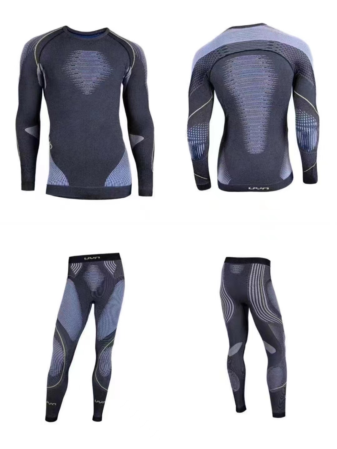 包装破损意大利UYN进系列压缩保暖内衣速干透气排汗跑步徒步滑雪