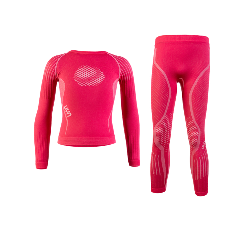 实体现货意大利UYN儿童保暖内衣套装速干透气滑雪滑冰平衡车户外