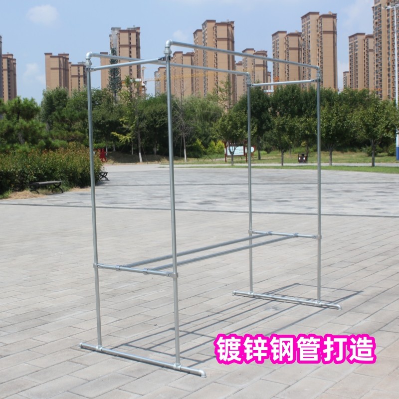 镀锌钢管双层双杆结实稳固