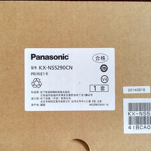 松下KX-NS300程控集团电话交换机配件 KX-NS5290 1路数字中继E1卡