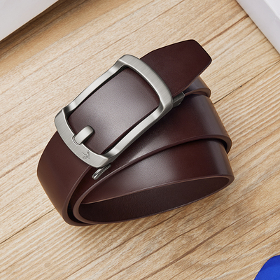 保罗皮带男款真皮自动扣时尚百搭